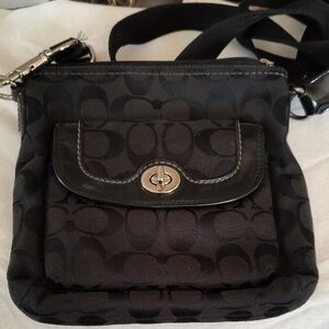 Black Coach Crossbody Bag